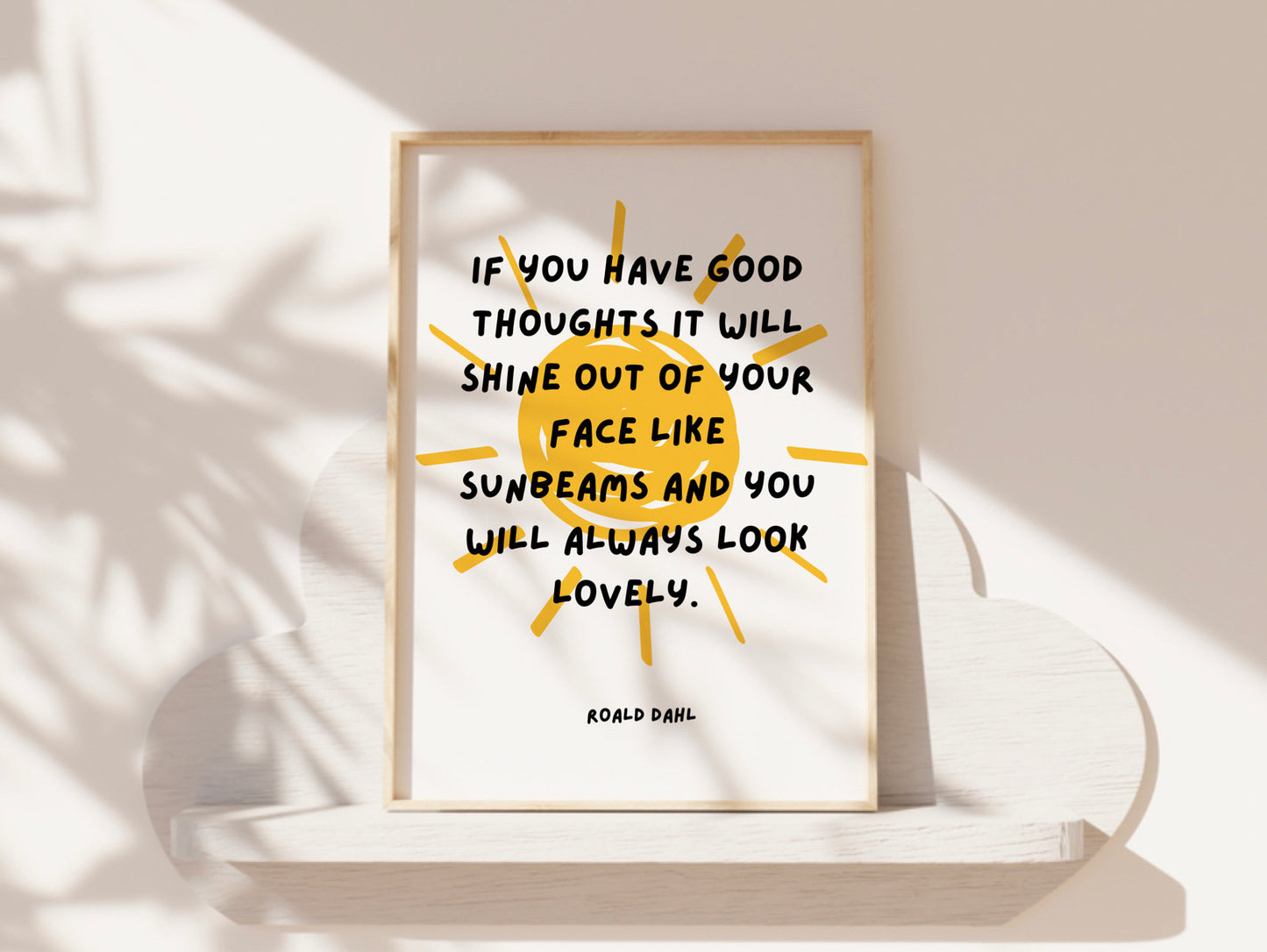 Roald Dahl Quote Print