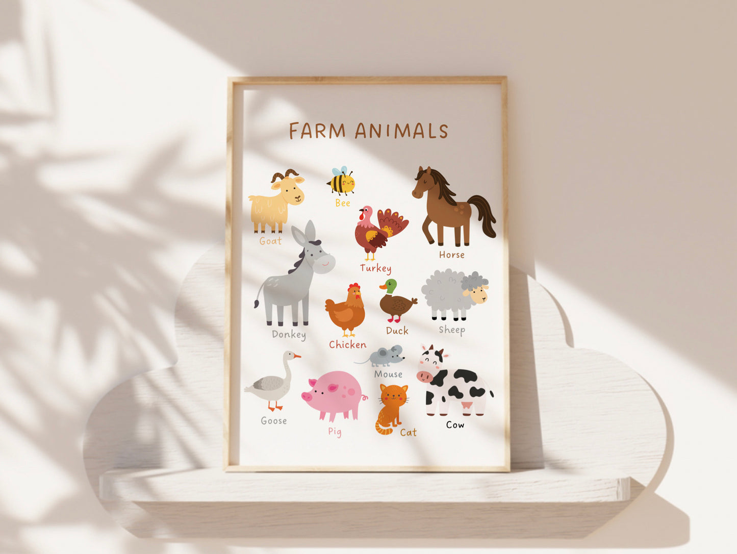 Farm Animals A4