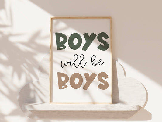 Boys Will Be Boys