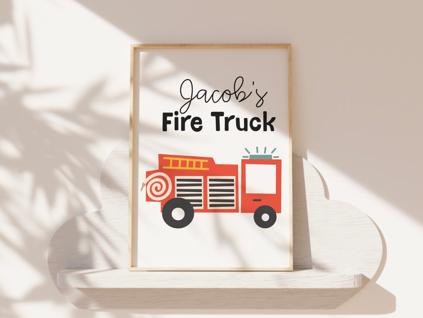 Fire Truck Print